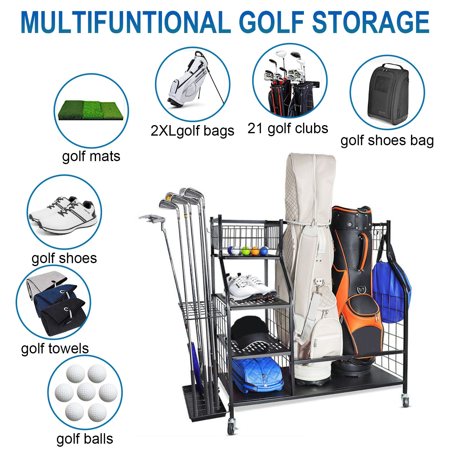 Гаражный органайзер для хранен – обзор и цена Sports Equipment Rack