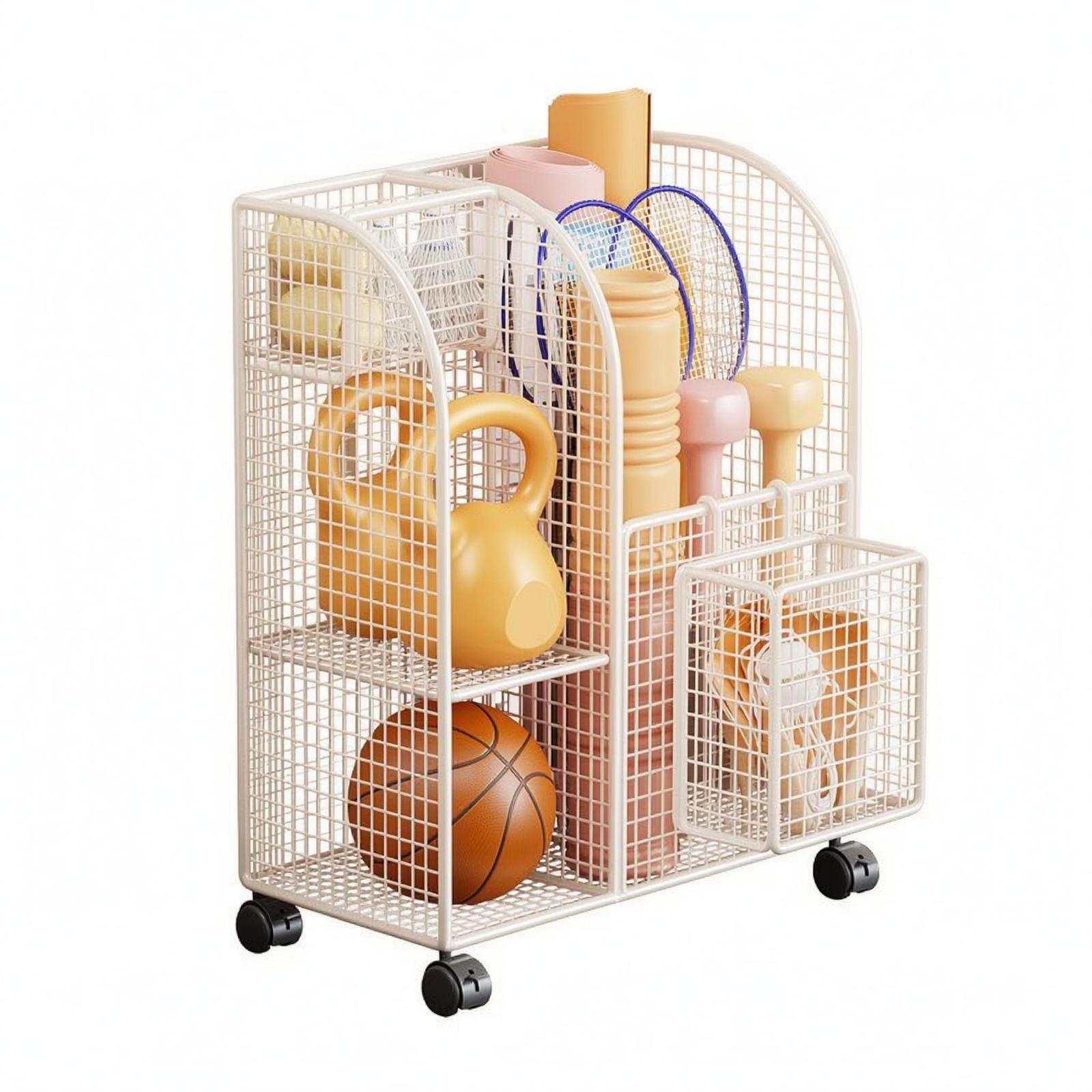 Прочный металлический стеллаж  – обзор и цена Sports Equipment Rack